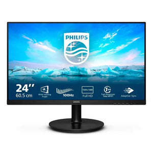 Monitor Led 23.8 Pols Philips Hdmi Vga 100Hz 1Ms C/ Som Integrado - 241V8LAB