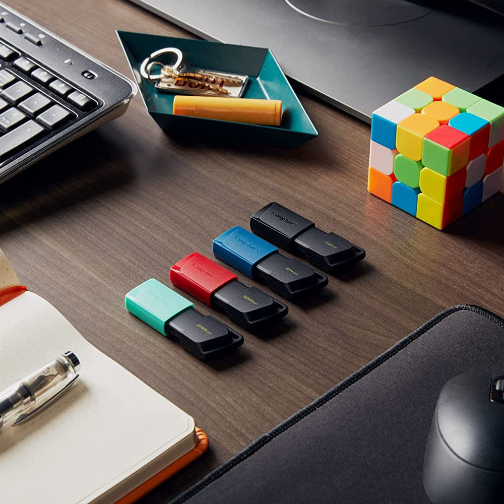 Pen Drive 64gb Kingston DataTravaler Exodia M 3.2 Azul - DTXM/64GB