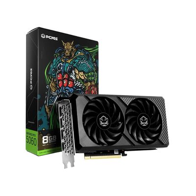 Placa De Video 8Gb RTX 5060 Gddr7 Dual Fan PcYes Nvidia Geforce 128bits 3x Displayport Hdmi - PVRTX5060B2F128