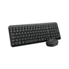 Kit Teclado E Mouse Sem Fio Bluetooth Compacto Logitech Mk250 Cinza - 920-013516