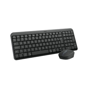 Kit Teclado E Mouse Sem Fio Bluetooth Compacto Logitech Mk250 Cinza - 920-013516