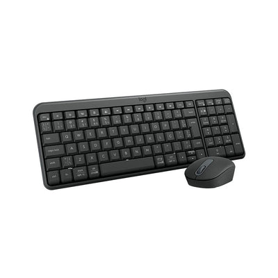 Kit Teclado E Mouse Sem Fio Bluetooth Compacto Logitech Mk250 Cinza - 920-013516