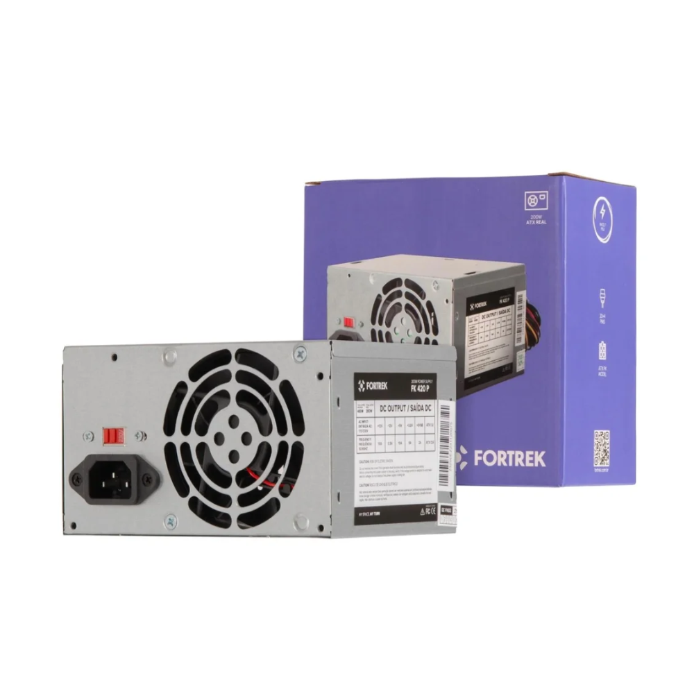 Fonte Atx 200w Fortrek Pws-2003