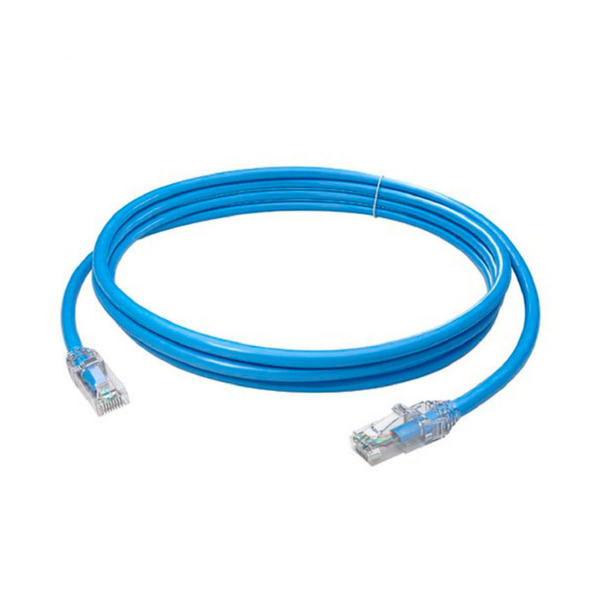 Patch Cord Cabo De Rede Cat5e Furukawa 2.5m Azul Claro