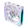 Kit 3x Cooler Fan Wireless Twister Fortrek Branco ARGB C/ Sistema Airflow - 86940