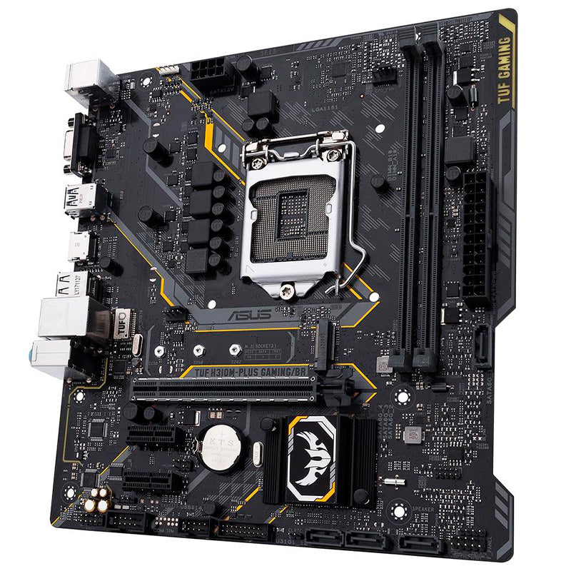 Placa Mae Asus Tuf H310m-Plus Gaming/Br Intel Ddr4 Hdmi Vga Socket 1151 (8a E 9a Ger Intel)