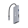 Adaptador Hub Tipo C 3 Portas Usb 3.0 + Leitor de Cartão SD /TF + HDMI + Power Delivery 60w Vinik - HC-7