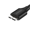 Cabo de Dados Ugreen Usb  P/ Micro Usb 3.0 50cm Preto - US130