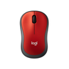 Mouse Sem Fio Logitech M185 Vermelho - 910-003635