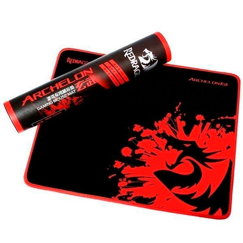 Mousepad Gamer Redragon Archelon Vermelho 330X260 - P001