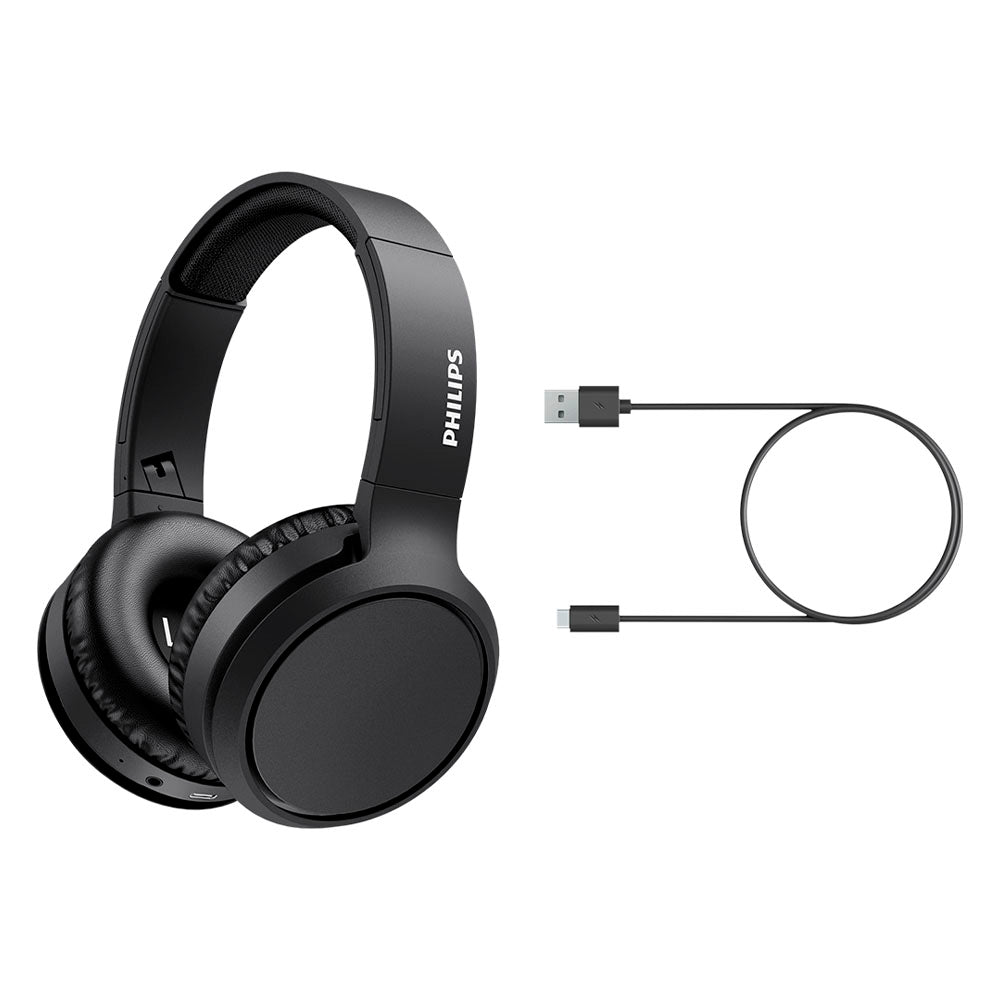 Fone de Ouvido Headphone Bluetooth Philips TAH5205BK/00 Preto - 278690