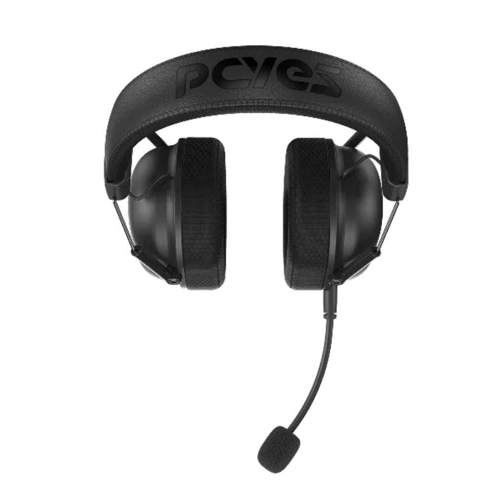 Headset Gamer PCYes Kamar Black Vulcan Usb C/ Mic Destacável Preto - HGKM50BV
