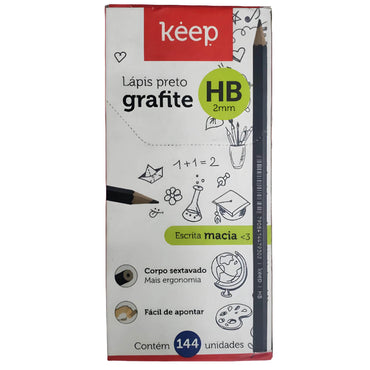 Lápis Preto HB Keep sem Borracha - EI101
