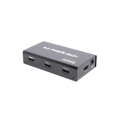 Splitter Multiplicador Divisor De Sinal Hdmi 4 Portas 1 X 4 Full HD Tomate - MTV-114 Truedata