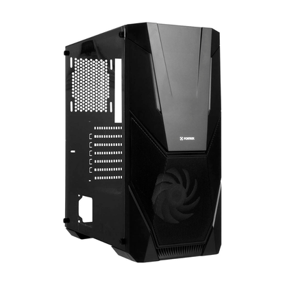 Gabinete Gamer Fortrek Mid Tower Black Hawk Rgb Com lateral em Acrilico - Pn 70570