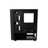 Gabinete Gamer Gamdias Mid Tower Argus E4 Elite RGB Preto Com Lateral em Vidro Temperado S/Fans