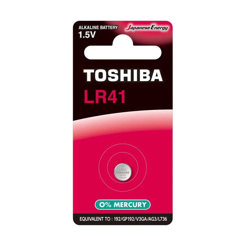 Bateria Alcalina LR41 Toshiba - 75261