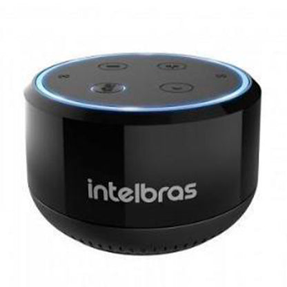 Caixa de Som Alto Falante Inteligente Alexa Intelbras Izy Speak Mini - 4010002