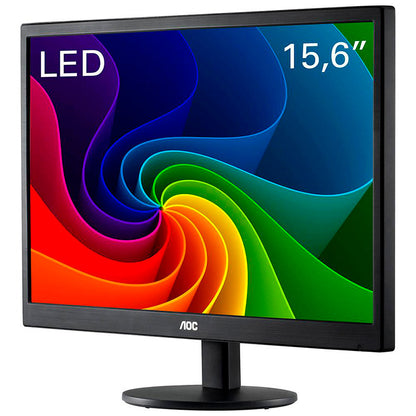 Monitor Led 15.6 Pols Aoc E1670swu - Vesa