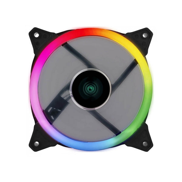 Cooler Fan Para Gabinete Vinik V.Ring 5.0 Full Halo Led Color Preto 120mm - VRINGFHFX5