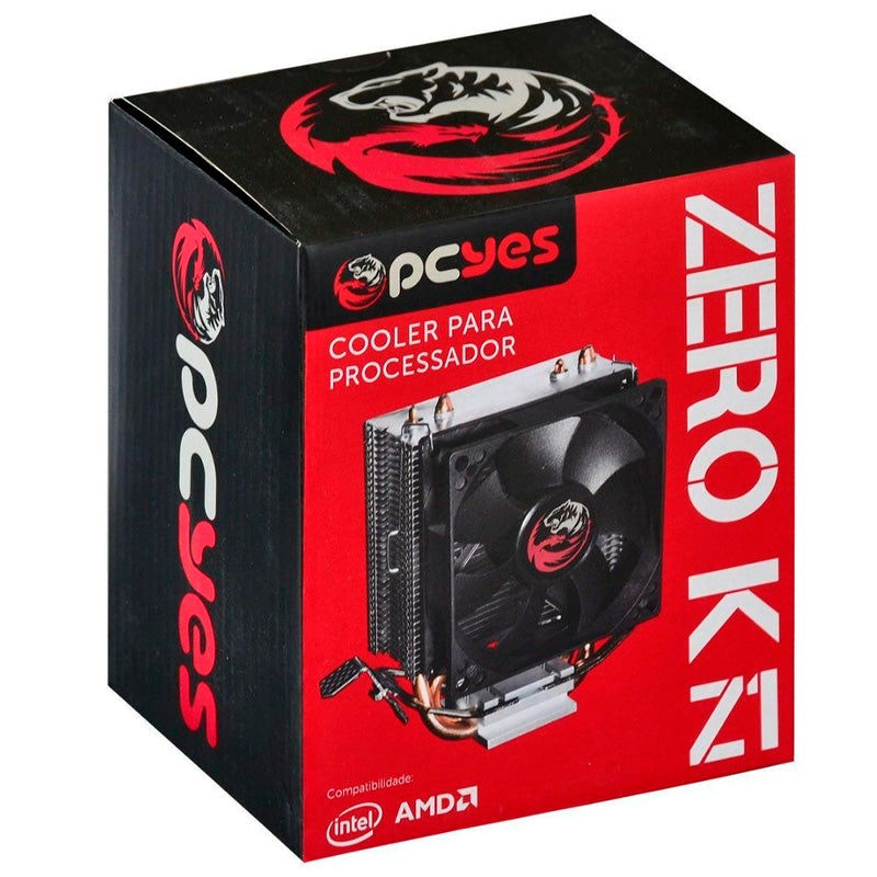 Cooler Para Processador Universal KZ1 TDP 95W 80mm - ACZK180