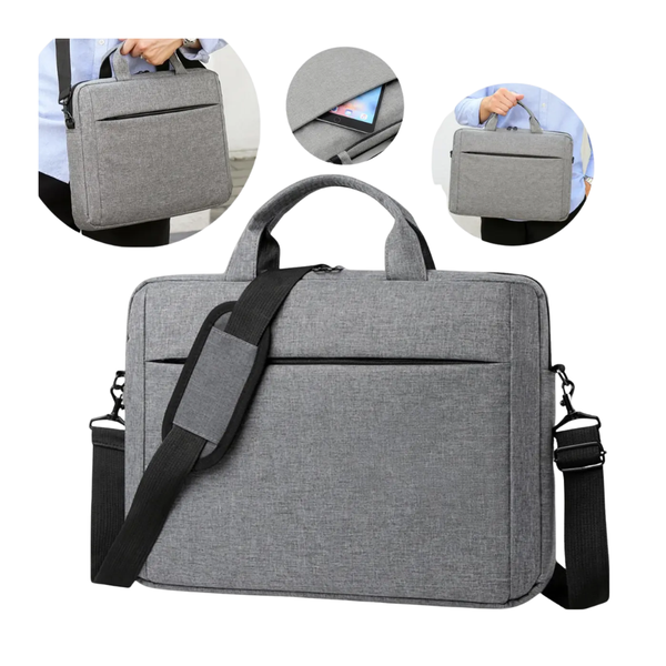 Maleta para Notebook 14 15 15.6 16 17 " HWJ Cinza