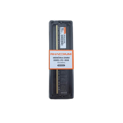 Memoria para Desktop Ddr3 8gb 1600Mhz Rhadium - RHA-MEM-0001