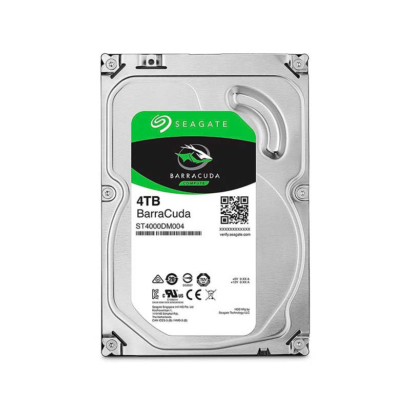 Hd 4tb Seagate Barracuda 5400Rpm Sata 256mb 6,0gb/s - St4000DM004