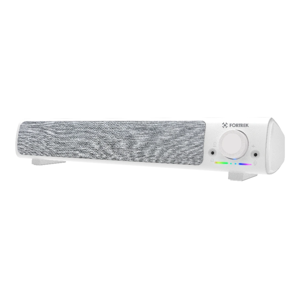 Caixa de Som Soundbar Gamer Fortrek Sonar C/ Fio Branca - 86957
