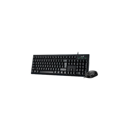 Kit Teclado E Mouse Com Fio Genius Km-100SE - 31330009404 Truedata