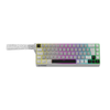 Teclado Gamer Mecanico Magnetico PCYes Gamma White Ghost 8000Hz Usb Led Rgb - PMGMWG