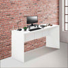 Mesa para Computador MDP/MDF 136cm Branco Fosco Multilaser - EI075