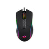 Mouse Gamer Redragon Plank 16000 dpi 9 Botões Preto RGB - M812-RGB