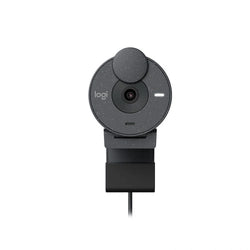Webcam Logitech Brio 300 Full Hd 1080p USB-C 30fps C/ Microfone - 960-001413