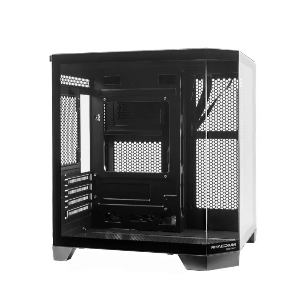 Gabinete Gamer Rhadium Guaraci V4 Mini Micro ATX s/ Fonte Preto - RHA-GAB-0011