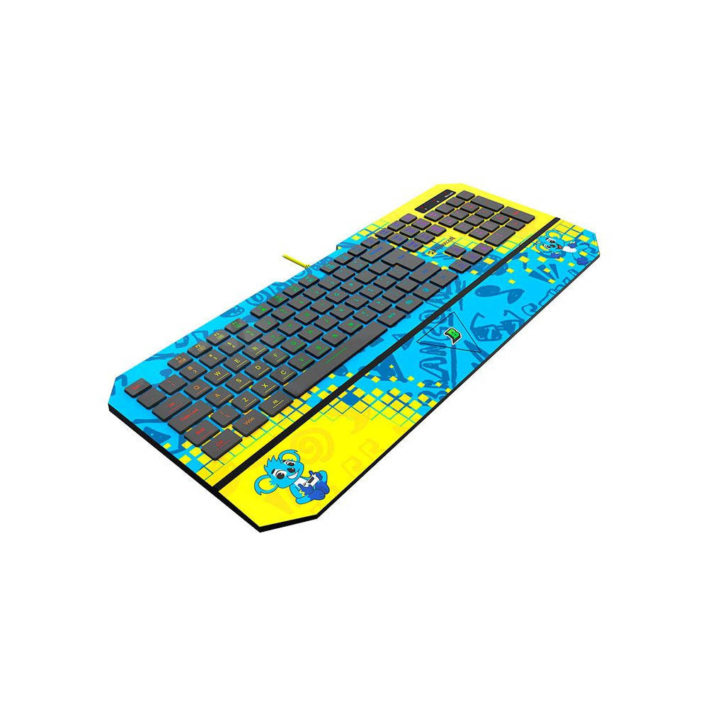 Teclado Gamer Membrana Redragon Brancoala RGB Apoio de Pulso Integrado Personalizado - B502RGB Truedata