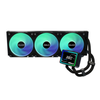 Water Cooler Triple Fan 360mm Asrock Challenger 360 Digital ARGB Preto C/ Display - 90-ACLA36-BAAGA6