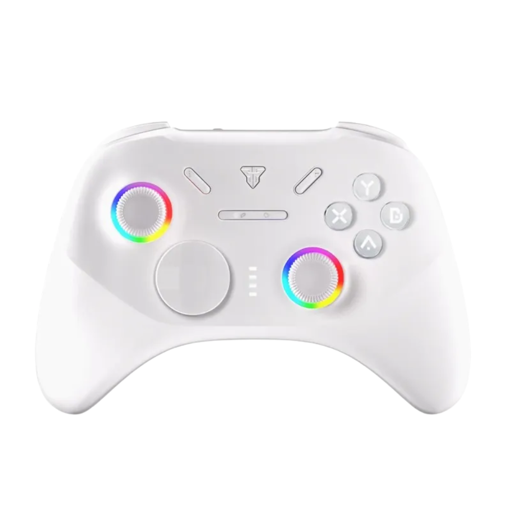 Controle Sem Fio Fantech P/ PC/NS/Android BT EOS Pro II RGB Branco - WGP15V2