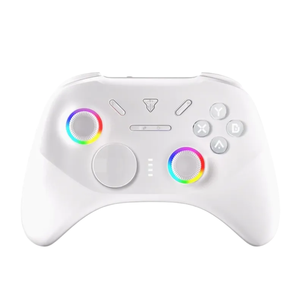 Controle Sem Fio Fantech P/ PC/NS/Android BT EOS Pro II RGB Branco - WGP15V2