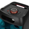 Caixa De Som Bluetooth Polyvox Torre Amplificada 1000W TWS Full Led Preta - XT-665T