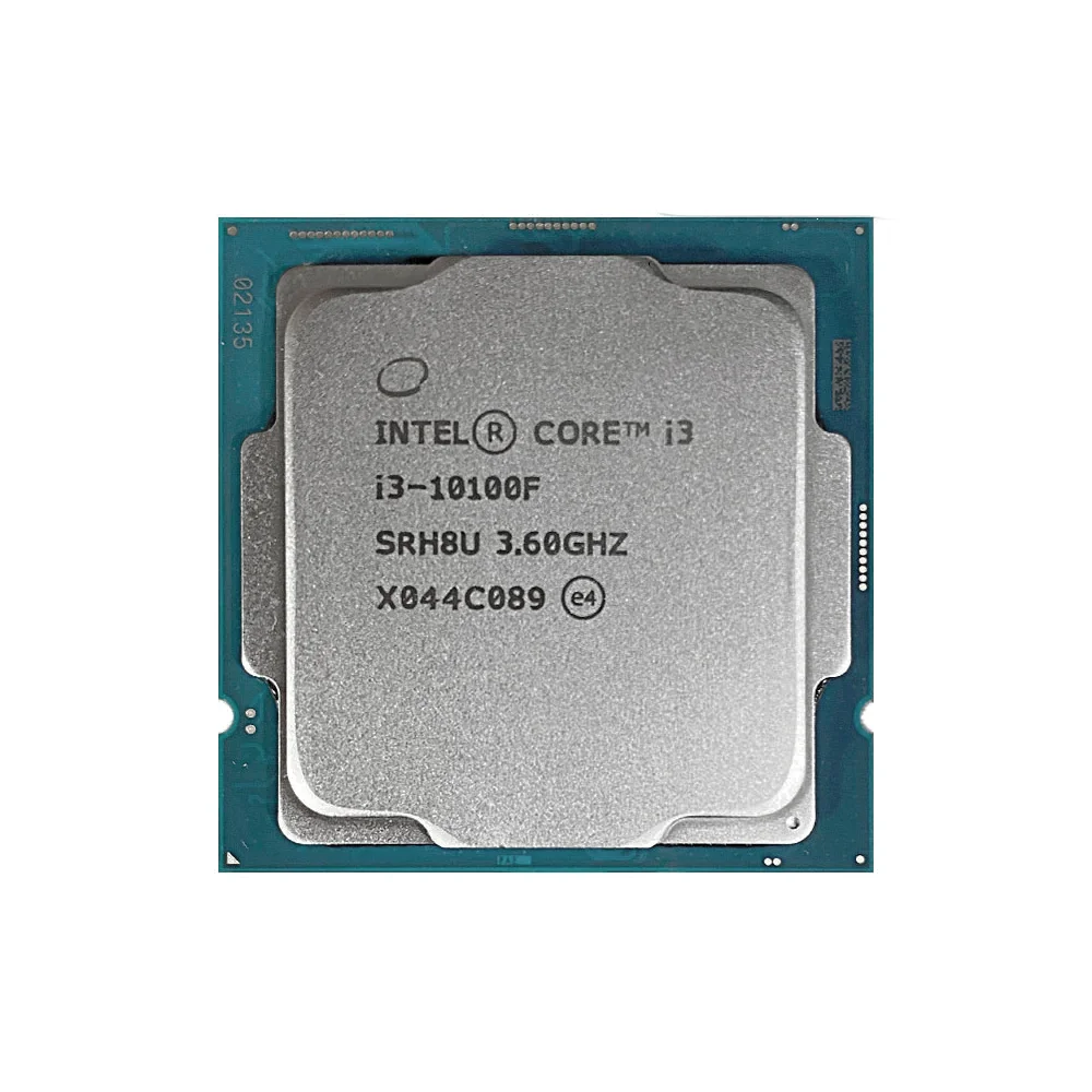 Processador Intel Core I3-10100f 3.6ghz 6mb 10a Geração Lga 1200 S/ Placa Grafica - BX8070110100F  (OEM - Sem Embalagem)