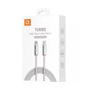 Cabo de Dados Tipo C P/ Tipo C - Visor LED 60w 1M  aGold - Cb120
