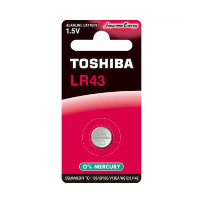 Bateria Alcalina LR43 Toshiba - 75262