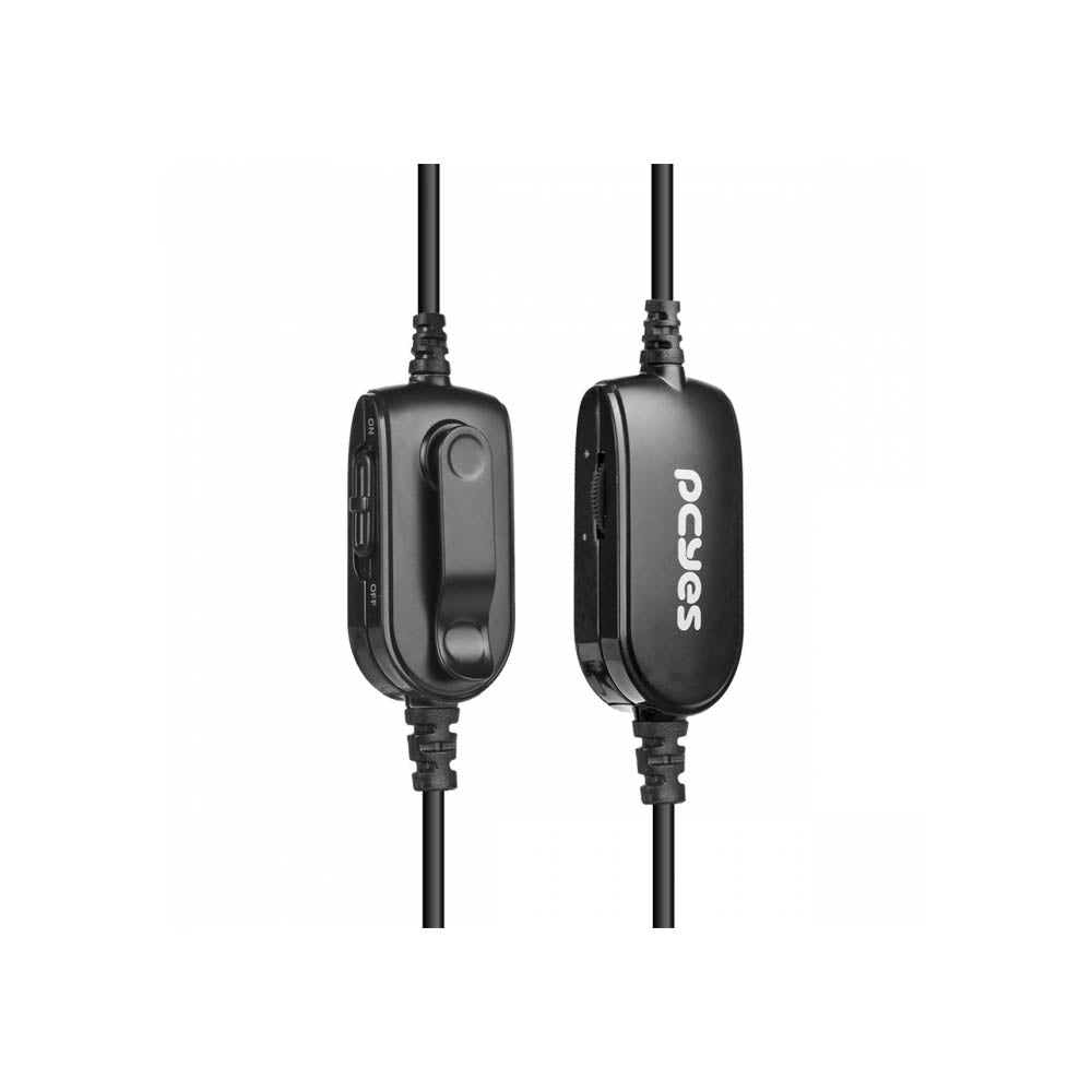 Headset PCYes Office HB300 Driver 30mm P2/P3 Preto - PHB300