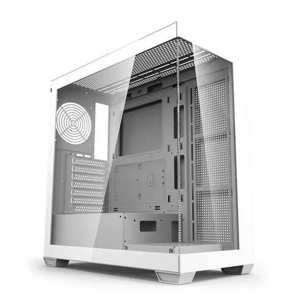 Gabinete Gamer Darkflash Atx DS900 Branco Com Lateral e Frente em Vidro Temperado - DS900 White