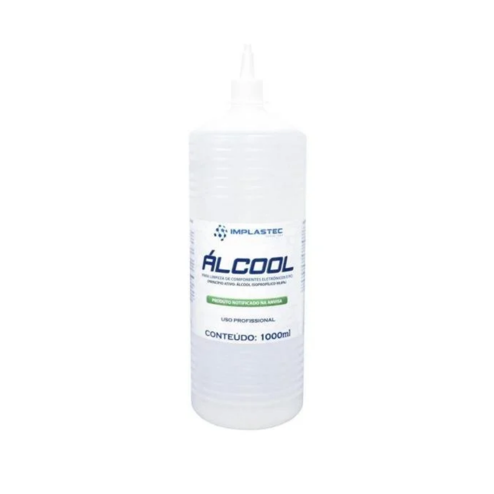 Álcool Implastec P/ Limpeza de Eletrônicos 1L - 76375