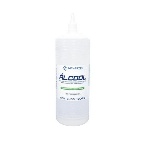 Álcool Implastec P/ Limpeza de Eletrônicos 1L - 76375
