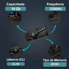 Memoria para Desktop DDR4 16gb 3200mhz  Rise Mode Z Series Preto - RM-D4-16G-3200Z