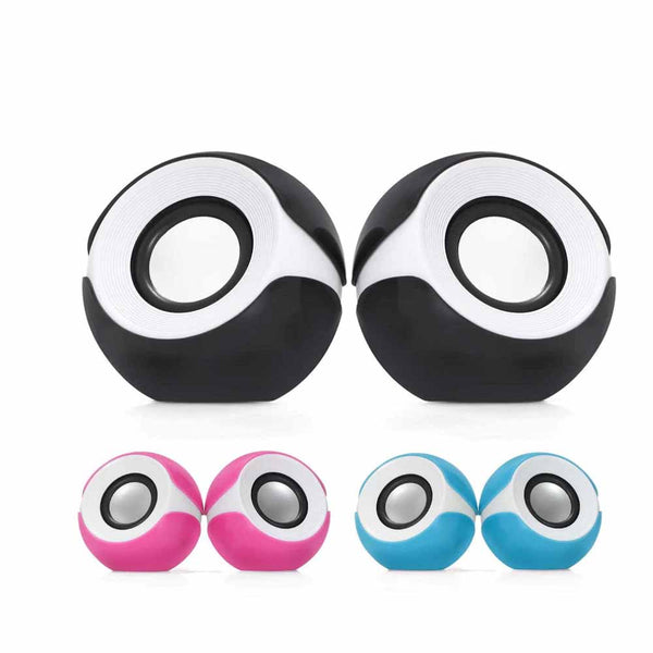 Caixa De Som Mini Multimidia Speaker 2.0 USB P2 - D-06A