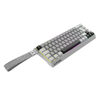 Teclado Gamer Mecanico Magnetico PCYes Gamma White Ghost 8000Hz Usb Led Rgb - PMGMWG